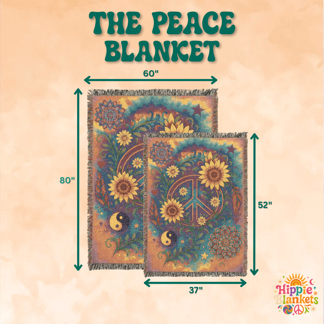The Peace Blanket (Tie-Dye)