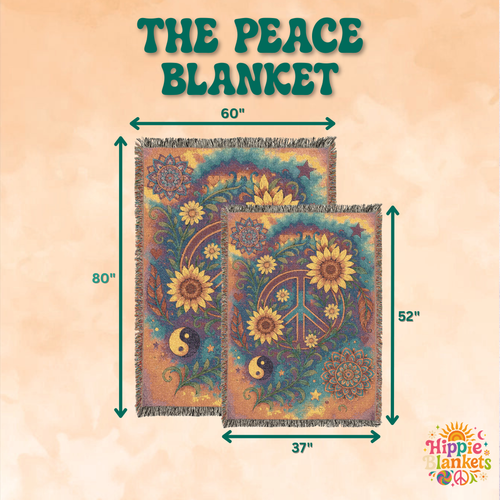 The Peace Blanket (Tie-Dye)